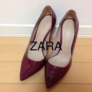 ザラ(ZARA)のボルドー/パンプス/ヒール(ハイヒール/パンプス)