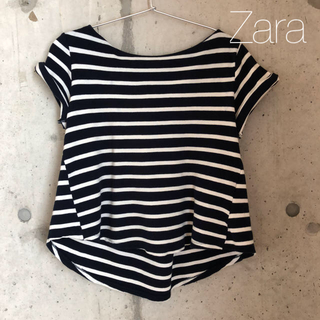 ザラ(ZARA)のZara ✴︎ ボーダートップス(カットソー(半袖/袖なし))