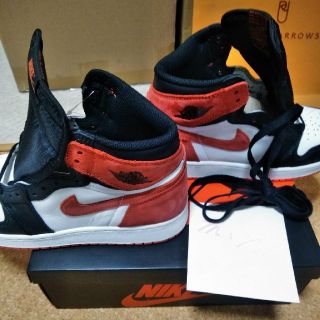 ナイキ(NIKE)のNIKE AIR JORDAN 1 RETRO HIGH OG BG 23.5(スニーカー)