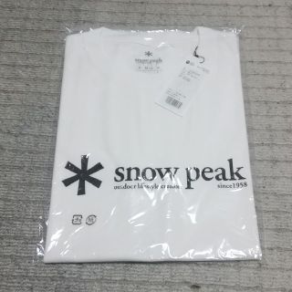 スノーピーク(Snow Peak)のスノーピーク　60th  Tシャツ　Mサイズ　新品未使用(Tシャツ/カットソー(半袖/袖なし))