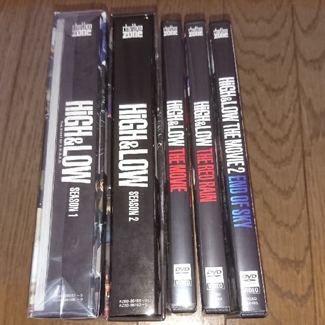 HiGH&LOW DVDセット HiGH&LOW DVDセット