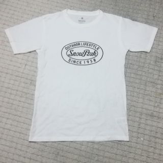 スノーピーク(Snow Peak)のスノーピーク　60周年　ロゴTシャツ　Mサイズ(Tシャツ/カットソー(半袖/袖なし))