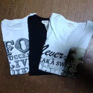 ディーゼル(DIESEL)のDIESELtシャツ3点セット(Tシャツ/カットソー(半袖/袖なし))