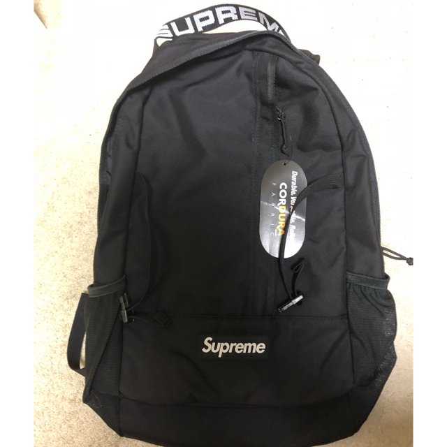 Supreme 18ss 黒 バックパック