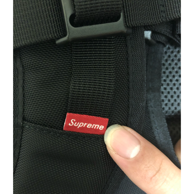 Supreme 18ss 黒 バックパック 2