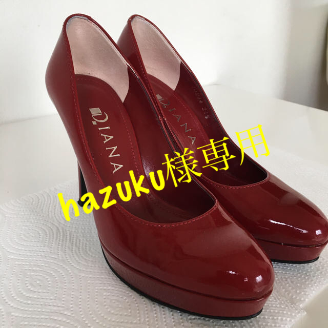 DIANA(ダイアナ)のパンプス ダイアナ 美品 ピンヒール 赤 レディースの靴/シューズ(ハイヒール/パンプス)の商品写真