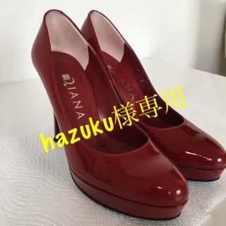 ダイアナ(DIANA)のパンプス ダイアナ 美品 ピンヒール 赤(ハイヒール/パンプス)