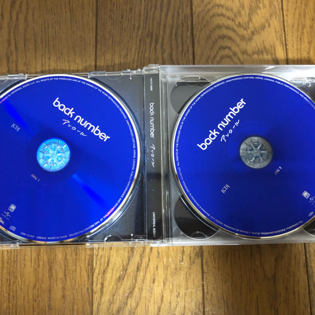 BACK NUMBER(バックナンバー)のbacknumber アンコール初回限定盤B エンタメ/ホビーのCD(ポップス/ロック(邦楽))の商品写真