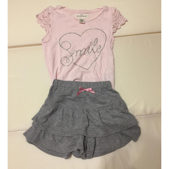 GAP Kids(ギャップキッズ)のまとめ売り 女の子 130センチ 上下５セット キッズ/ベビー/マタニティのキッズ服女の子用(90cm~)(その他)の商品写真