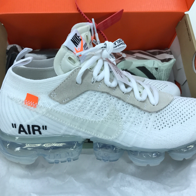 OFF-WHITE - Off white vapormax オフホワイト ナイキ スニーカー の通販 by しんのすけ's shop｜オフ