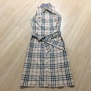 バーバリーブルーレーベル(BURBERRY BLUE LABEL)のバーバリー ワンピース(ひざ丈ワンピース)