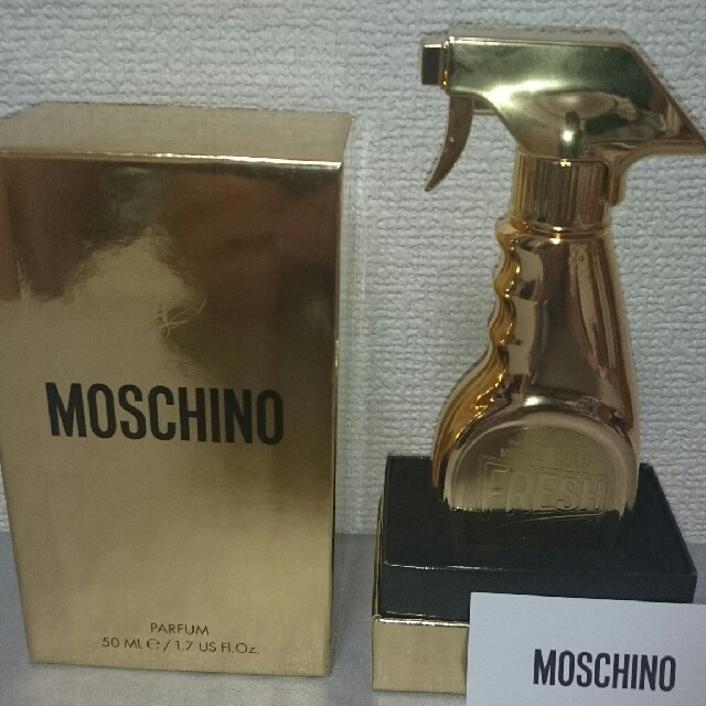 MOSCHINO★フレッシュクチュール★限定ゴールド