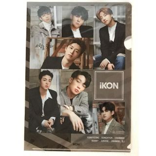 アイコン(iKON)のiKON クリアファイル 新品(K-POP/アジア)