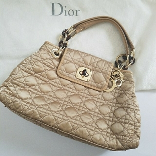 Christian Dior - Dior ディオール カナージュ ナイロンレザーバッグの通販｜ラクマ