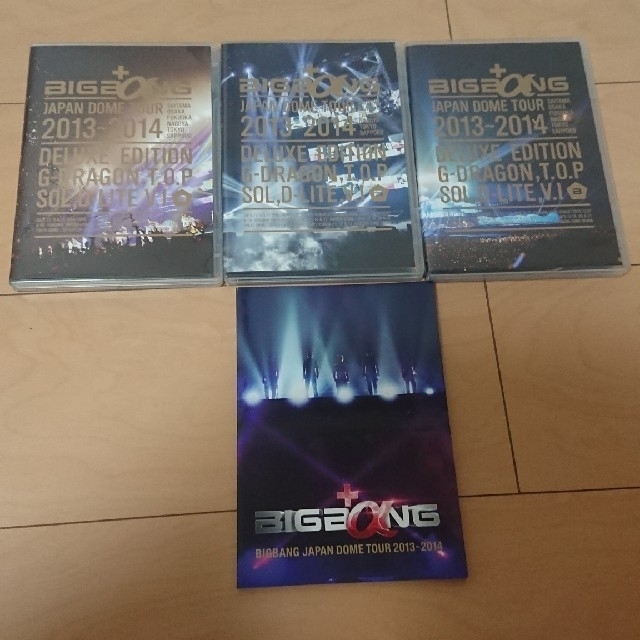 BIGBANG(ビッグバン)のBIGBANG DOME TOUR &ALIVE 2セット エンタメ/ホビーのDVD/ブルーレイ(ミュージック)の商品写真