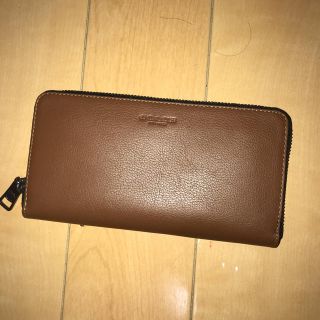 コーチ(COACH)のCOACHメンズ長財布 (美品)(長財布)