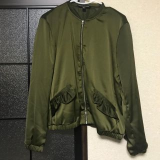 ザラ(ZARA)のZARA ブルゾン カーキ(ブルゾン)