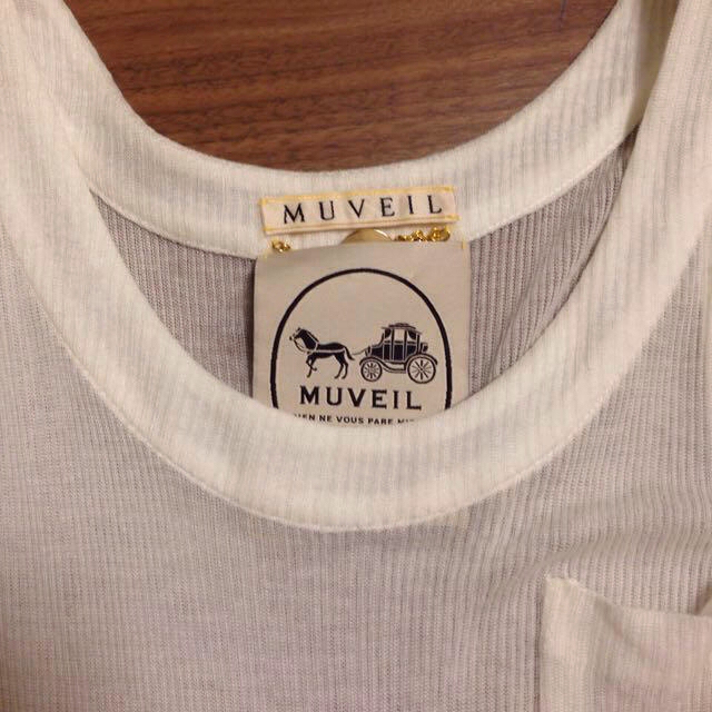 MUVEIL WORK(ミュベールワーク)のmuveilスカーフ柄ワンピース レディースのワンピース(ひざ丈ワンピース)の商品写真