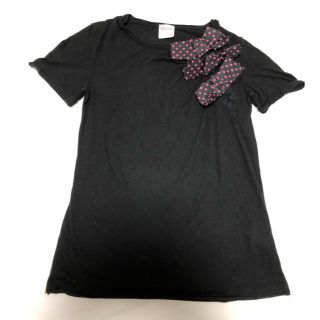 レッドヴァレンティノ(RED VALENTINO)のレッドヴァレンティノ Red Valentino トップス ブラックTシャツ (Tシャツ(半袖/袖なし))