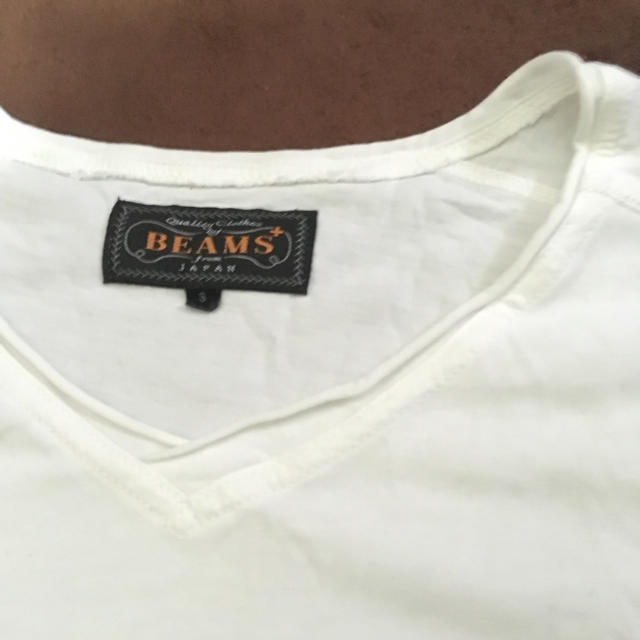 BEAMS(ビームス)のBEAMS v- neck T-SH S メンズのトップス(Tシャツ/カットソー(半袖/袖なし))の商品写真