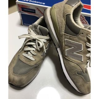 ニューバランス(New Balance)のニューバランス 996 25.5 グレー(スニーカー)