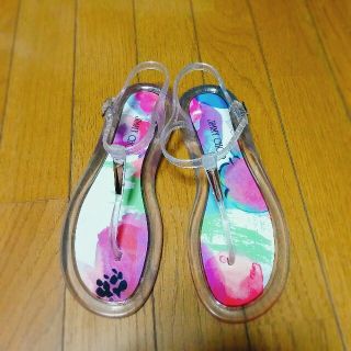 ジミーチュウ(JIMMY CHOO)のサイズ37  ジミーチュウ　ラバートングサンダル(サンダル)