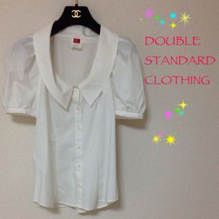 ダブルスタンダードクロージング(DOUBLE STANDARD CLOTHING)のダブスタ♪大襟ブラウス★(シャツ/ブラウス(半袖/袖なし))