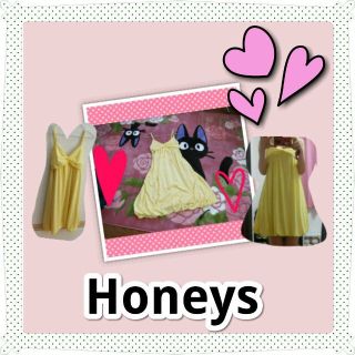 ハニーズ(HONEYS)のHoneys♡ふんわりワンピース(ひざ丈ワンピース)