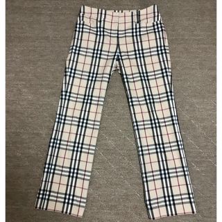 バーバリー(BURBERRY)のBURBERRY スラックス パンツ ノバチェック柄 size40(スラックス)