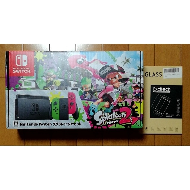 Nintendo Switch(ニンテンドースイッチ)の新品未使用★Nintendo Switch 本体セット★スプラトゥーン2 エンタメ/ホビーのゲームソフト/ゲーム機本体(家庭用ゲーム機本体)の商品写真