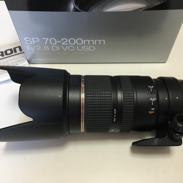 卸し売り購入 TAMRON Nikon用 USD VC Di F2.8 70-200mm SP TAMRON - レンズ(ズーム)