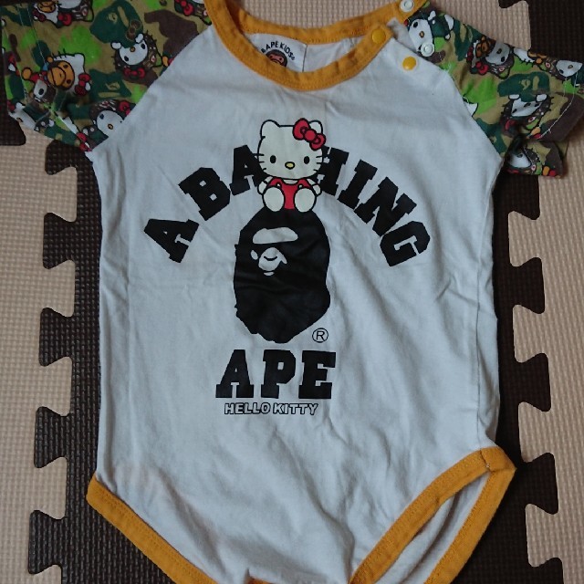 A BATHING APE(アベイシングエイプ)の引っ越しセール！！ キッズ/ベビー/マタニティのベビー服(~85cm)(ロンパース)の商品写真