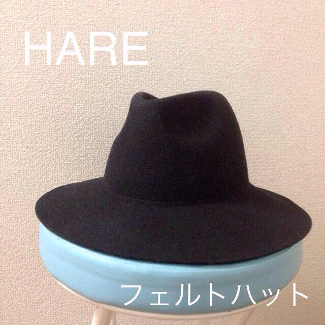 HARE(ハレ)のHARE・フェルトハット レディースの帽子(ハット)の商品写真