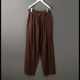 ビューティアンドユースユナイテッドアローズ(BEAUTY&YOUTH UNITED ARROWS)の＜6(ROKU)＞GATHER BELT PANTS(カジュアルパンツ)