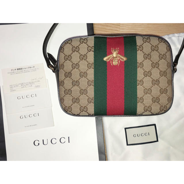 Gucci   値下げ美品GUCCI ショルダーバッグ 蜂の通販 by mk