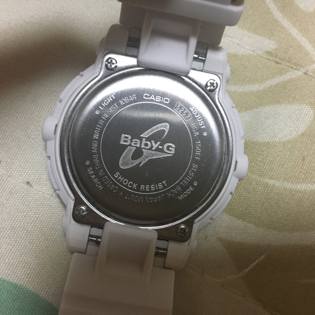 新品未使用☆Baby-G ホワイト CASIO 腕時計☆