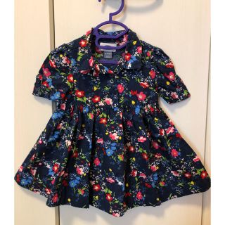 オールドネイビー(Old Navy)のOLD NAVY 花柄ワンピース 90サイズ(ワンピース)