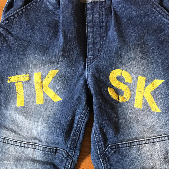 THE SHOP TK(ザショップティーケー)のTKサプキッド デニム 120 美品！ キッズ/ベビー/マタニティのキッズ服男の子用(90cm~)(パンツ/スパッツ)の商品写真