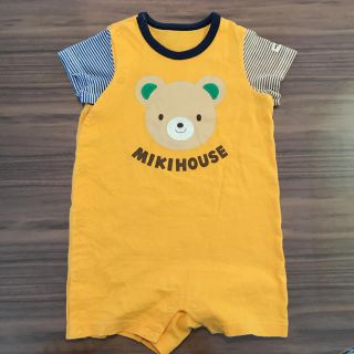 ミキハウス(mikihouse)のMIKIHOUSE ショートオール 半袖(カバーオール)