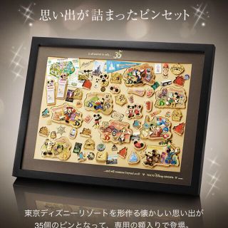 【新品】ディズニー35周年ピンバッチコレクション【限定品】