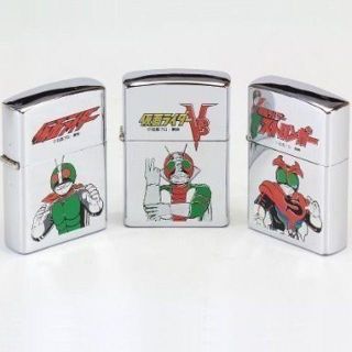 ジッポー(ZIPPO)の新品箱入り！仮面ライダー☆ZIPPO ジッポ オイルライター☆レア３種(その他)