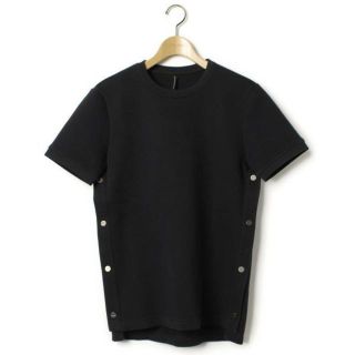 ニールバレット(NEIL BARRETT)の中古BLACKBARRETT変形ボンディングTシャツS(Tシャツ/カットソー(半袖/袖なし))