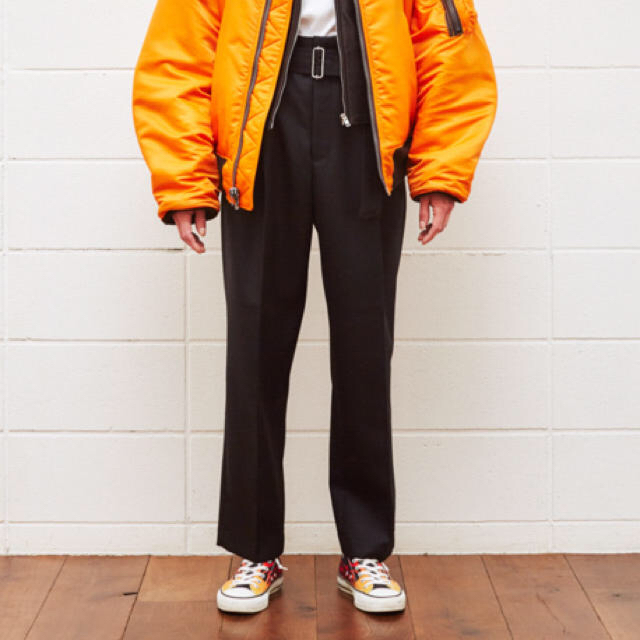 UNUSED(アンユーズド)のunused 16aw ベルトワイドパンツ メンズのパンツ(スラックス)の商品写真