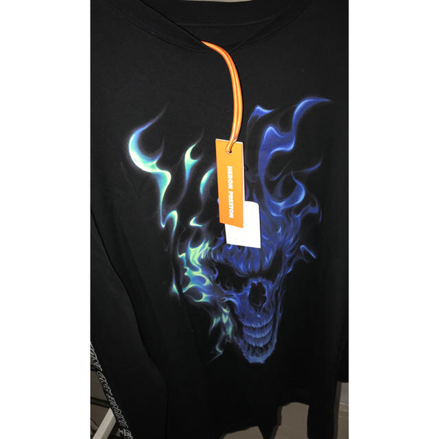 OFF-WHITE(オフホワイト)のHERON PRESTON ヘロンプレストン ロンT メンズのトップス(Tシャツ/カットソー(七分/長袖))の商品写真