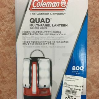 コールマン(Coleman)のコールマン　マルチパネルランタン　LEDランタン  USBポート 800ルーメ(ライト/ランタン)