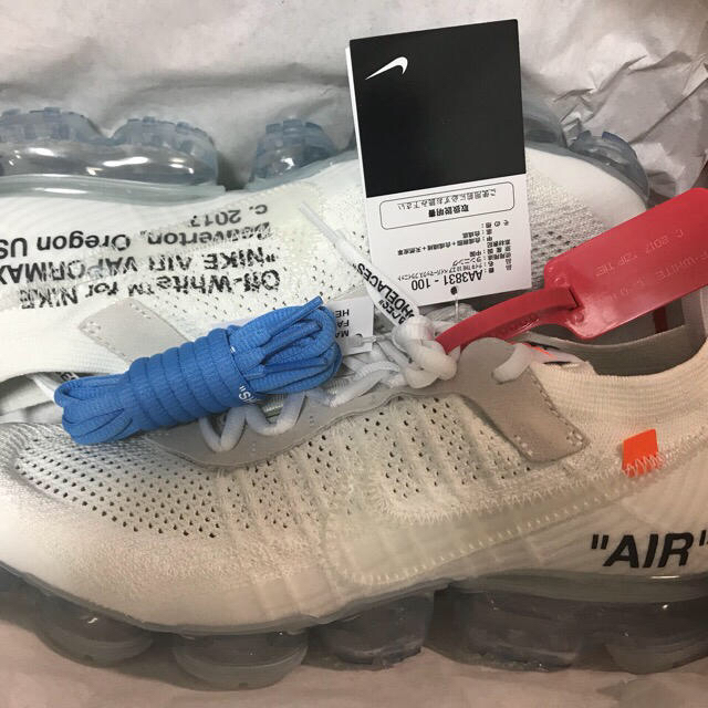 OFF-WHITE(オフホワイト)のNIKE×OFF-WHITE Vapormax   メンズの靴/シューズ(スニーカー)の商品写真