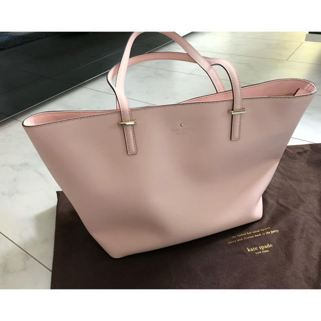 kate spade new york(ケイトスペードニューヨーク)のケイトスペード トートバック ピンク ママバック レディースのバッグ(トートバッグ)の商品写真