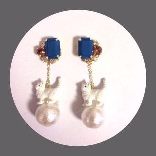 動物ピアス☆ネコ(ピアス)