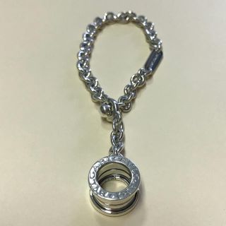 ブルガリ(BVLGARI)のブルガリ キーリング ビーゼロワン キーチェーン チャーム SV シルバー(キーホルダー)