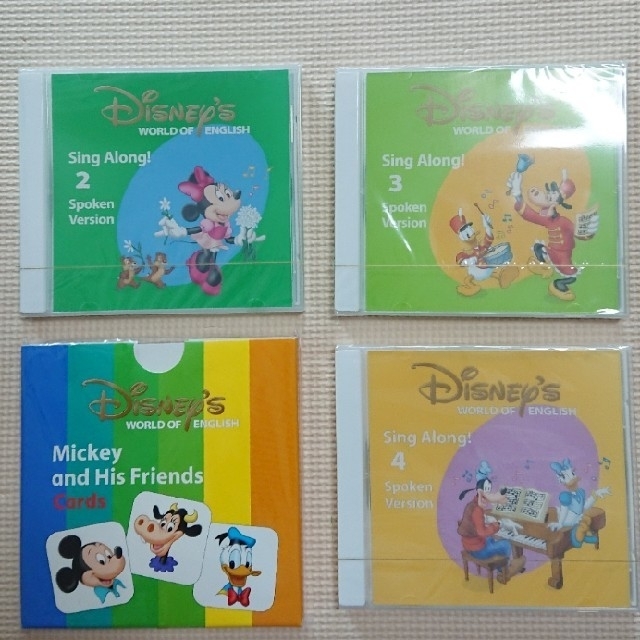 Disney(ディズニー)のハル様専用☆ ディズニー英語システム(DWE)シングアロングセット エンタメ/ホビーのDVD/ブルーレイ(キッズ/ファミリー)の商品写真